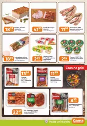 Gazetka promocyjna Gama - Gazetka Gama - Gazetka - ważna od 11.08 do 11.08.2026 - strona 3 - produkty: Polędwica, Krakus, Sok, Gra, Sokołów, Pasztet, Duda, Boczek, Kaszanka, Grill, Kasza, Boczek wieprzowy