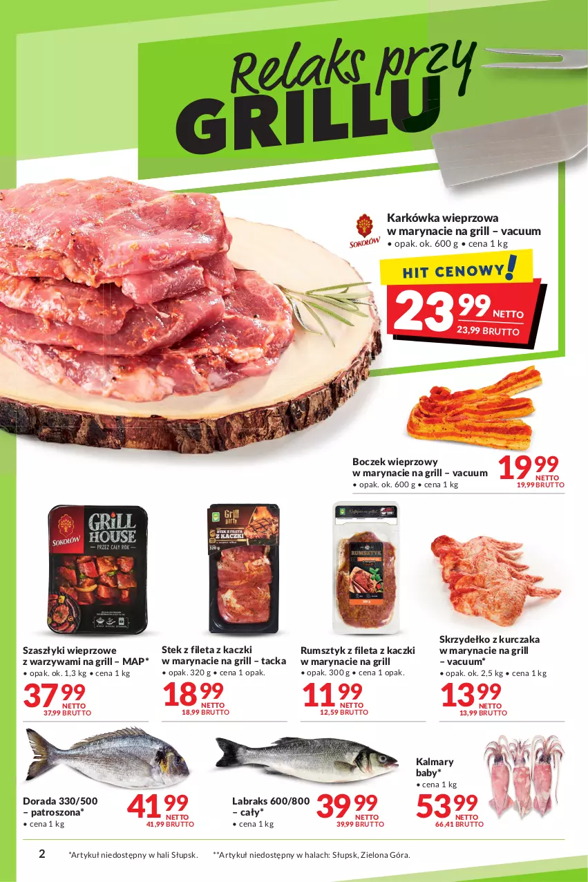 Gazetka promocyjna Makro - [Oferta promocyjna] Artykuły spożywcze i przemysłowe - ważna 12.07 do 25.07.2022 - strona 2 - produkty: Boczek, Boczek wieprzowy, Grill, Kalmar, Kalmary, Karkówka wieprzowa, Kurczak, Rum, Stek, Warzywa