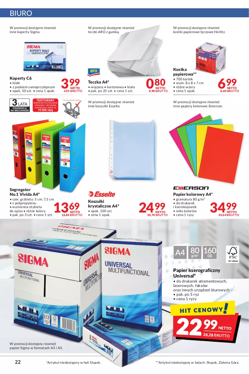 Gazetka promocyjna Makro - [Oferta promocyjna] Artykuły spożywcze i przemysłowe - ważna 12.07 do 25.07.2022 - strona 22 - produkty: Biuro, Fa, Gra, Kosz, Mop, Papier, Rama, Ser