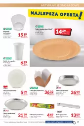 Gazetka promocyjna Makro - [Oferta promocyjna] Artykuły spożywcze i przemysłowe - Gazetka - ważna od 16.05 do 16.05.2022 - strona 19 - produkty: Lunch box, Papier, Pojemnik, Dres, Talerzyk, Talerz, Kubek, Talerz papierowy, Miska