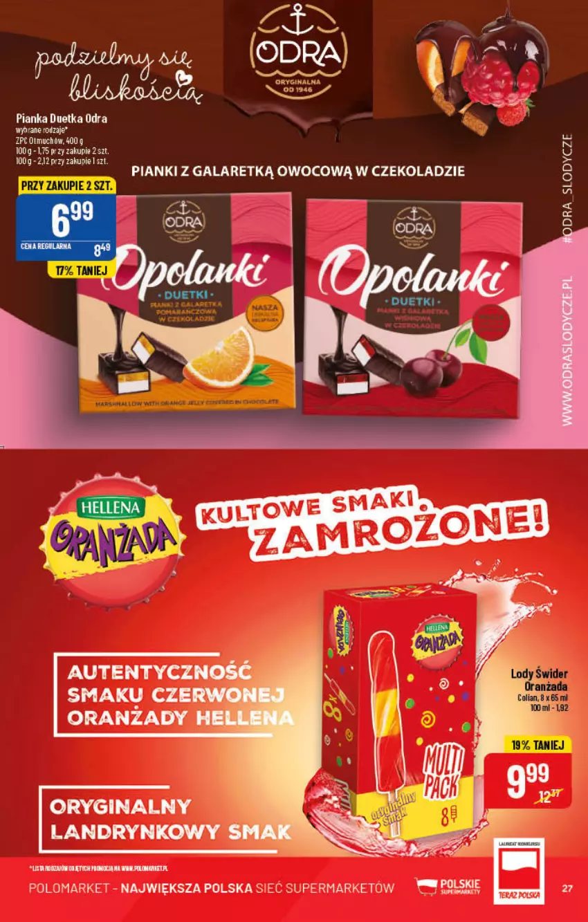 Gazetka promocyjna PoloMarket - Gazetka pomocyjna - ważna 18.05 do 24.05.2022 - strona 27 - produkty: Gala, Gin, Lody