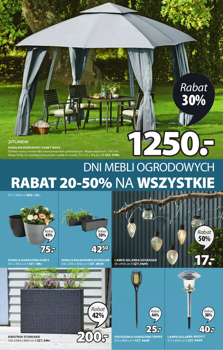 Gazetka promocyjna Jysk - Oferta tygodnia - ważna 19.05 do 01.06.2021 - strona 5 - produkty: Kwietnik, Lampa, Mus, Por, Rama, Waga