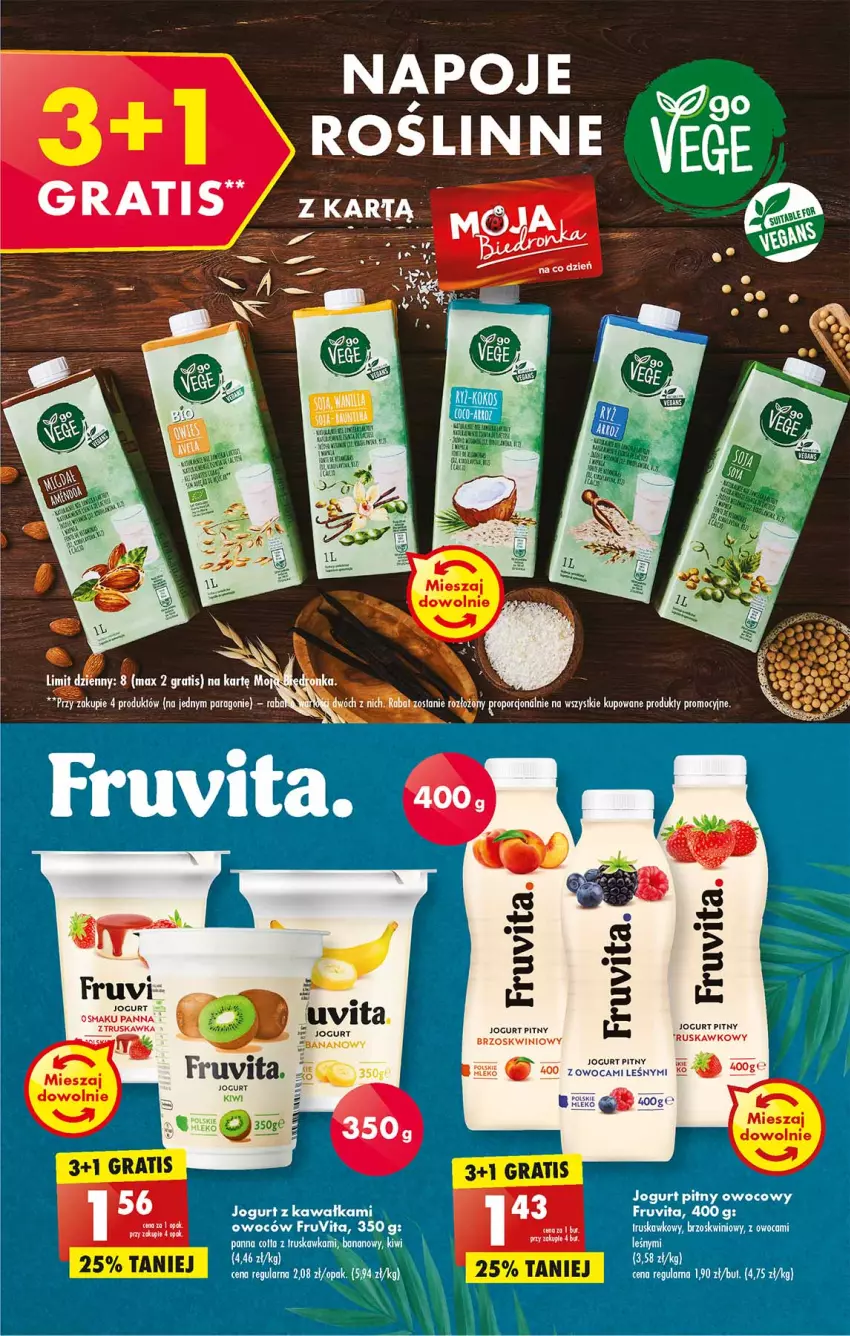 Gazetka promocyjna Biedronka - W tym tygodniu P - ważna 04.04 do 10.04.2022 - strona 27 - produkty: Gra, Jogurt, Jogurt pitny, Kawa, Kiwi, Napoje, Por