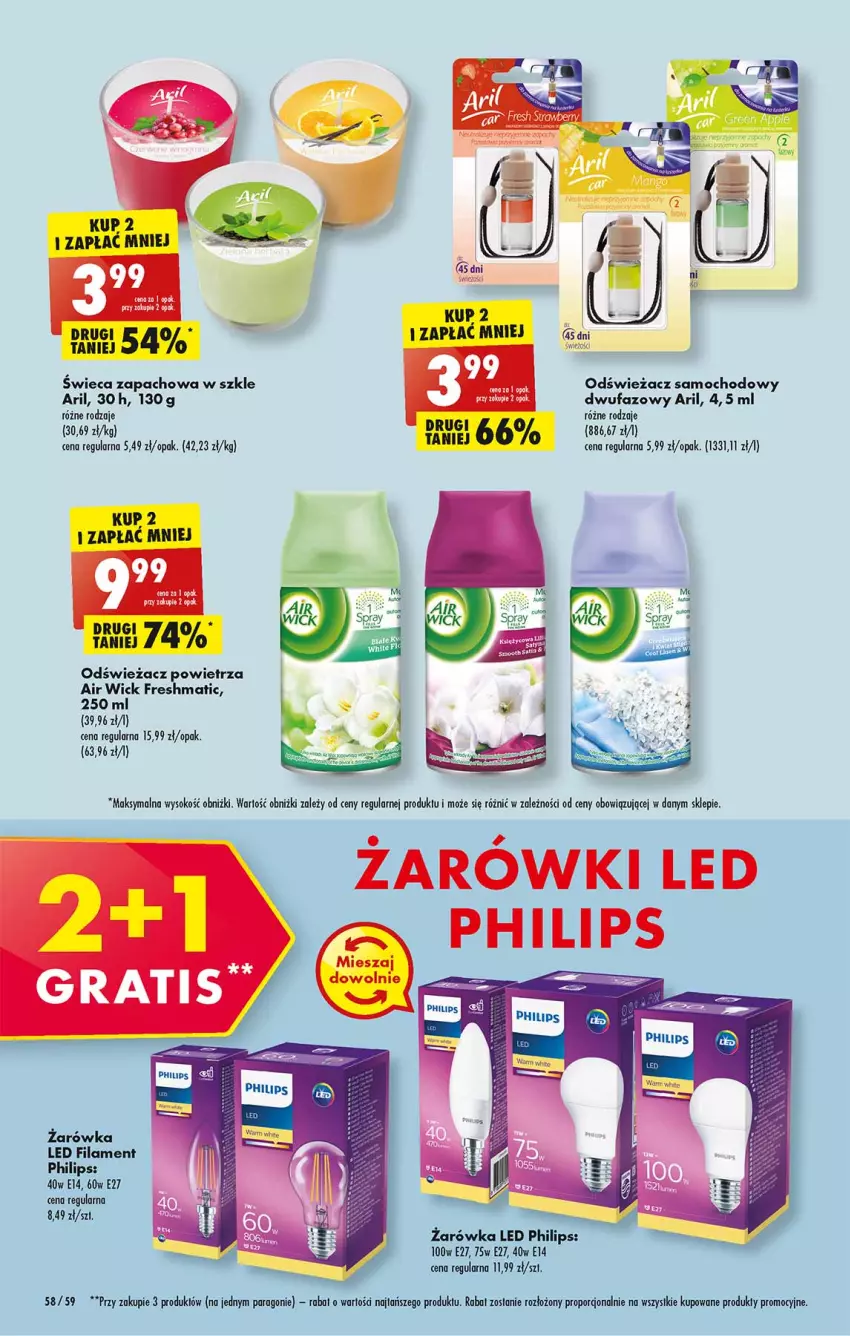 Gazetka promocyjna Biedronka - W tym tygodniu P - ważna 04.04 do 10.04.2022 - strona 58 - produkty: Air Wick, Fa, Odświeżacz powietrza, Okap, Philips, Por, Sok