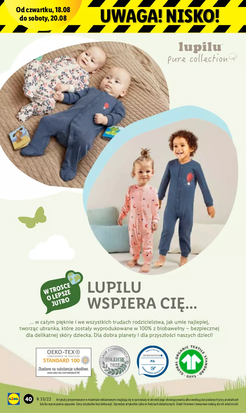 Gazetka promocyjna Lidl - GAZETKA - ważna 16.08 do 20.08.2022 - strona 42 - produkty: Dzieci, Piec, Waga