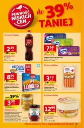 Gazetka promocyjna Auchan - Gazetka Pewność Niskich Cen Supermarket Auchan - Gazetka - ważna od 23.10 do 23.10.2024 - strona 5 - produkty: Masło klarowane, Ketchup, Mus, Parówki, Paluszki rybne, Chusteczki, Masło, Napój, Musztarda