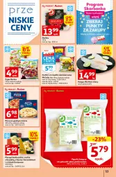 Gazetka promocyjna Auchan - Gazetka przeNISKIE CENY – przeKorzyści z markami Auchan Hipermarkety - Gazetka - ważna od 05.10 do 05.10.2022 - strona 11 - produkty: Glazura, Pierogi, Ryż, Gra, Zupa, Keen, Paluszki rybne, McCain, Panga, Pizza, Maliny, Burger, Frytki, Lazur, Boczniak, Hortex, Fa