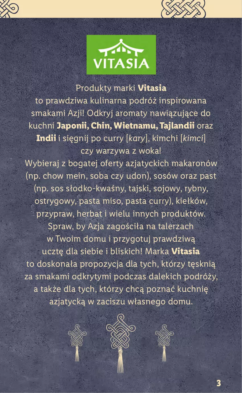 Gazetka promocyjna Lidl - KATALOG VITASIA - ważna 22.01 do 29.01.2022 - strona 3 - produkty: Makaron, Sos, Talerz, Warzywa