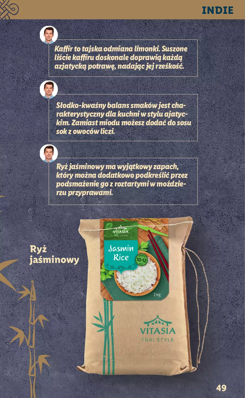 Gazetka promocyjna Lidl - KATALOG VITASIA - ważna 22.01 do 29.01.2022 - strona 49 - produkty: Liczi, Ryż, Sok, Sos