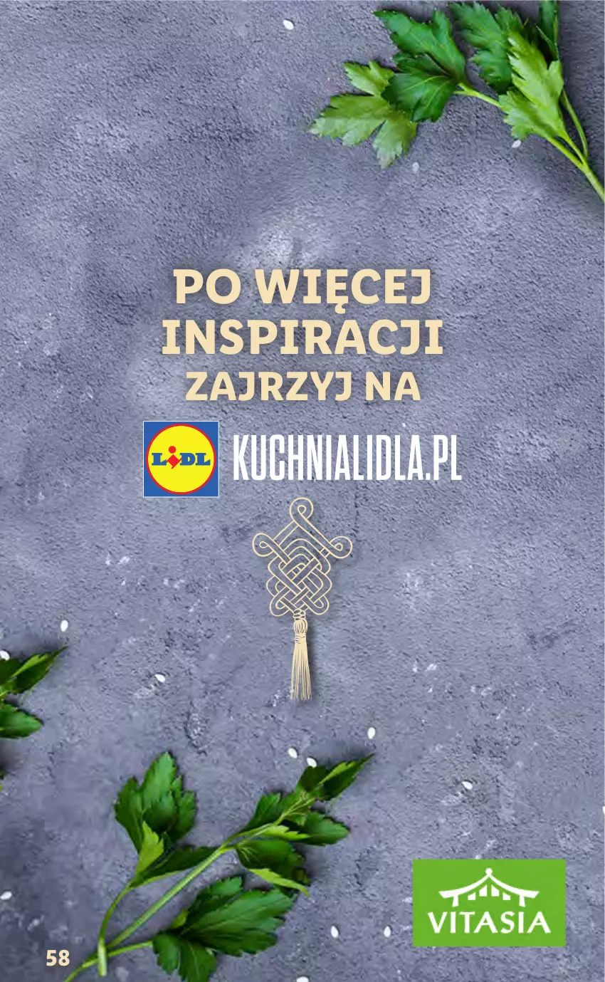 Gazetka promocyjna Lidl - KATALOG VITASIA - ważna 22.01 do 29.01.2022 - strona 58