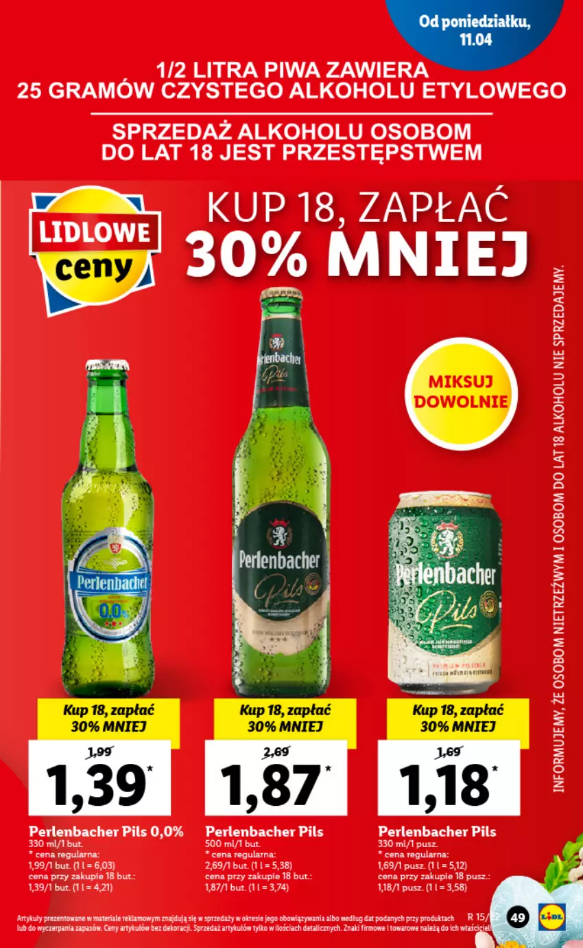 Gazetka promocyjna Lidl - GAZETKA - ważna 11.04 do 13.04.2022 - strona 49 - produkty: Gra, NBA, Piwa