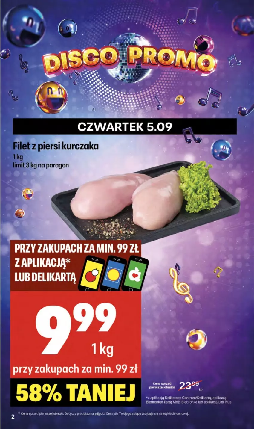 Gazetka promocyjna Delikatesy Centrum - NOWA GAZETKA Delikatesy Centrum od 5 września! 5-11.09.2024 - ważna 05.09 do 11.09.2024 - strona 2 - produkty: Dron, Kurczak, Rum