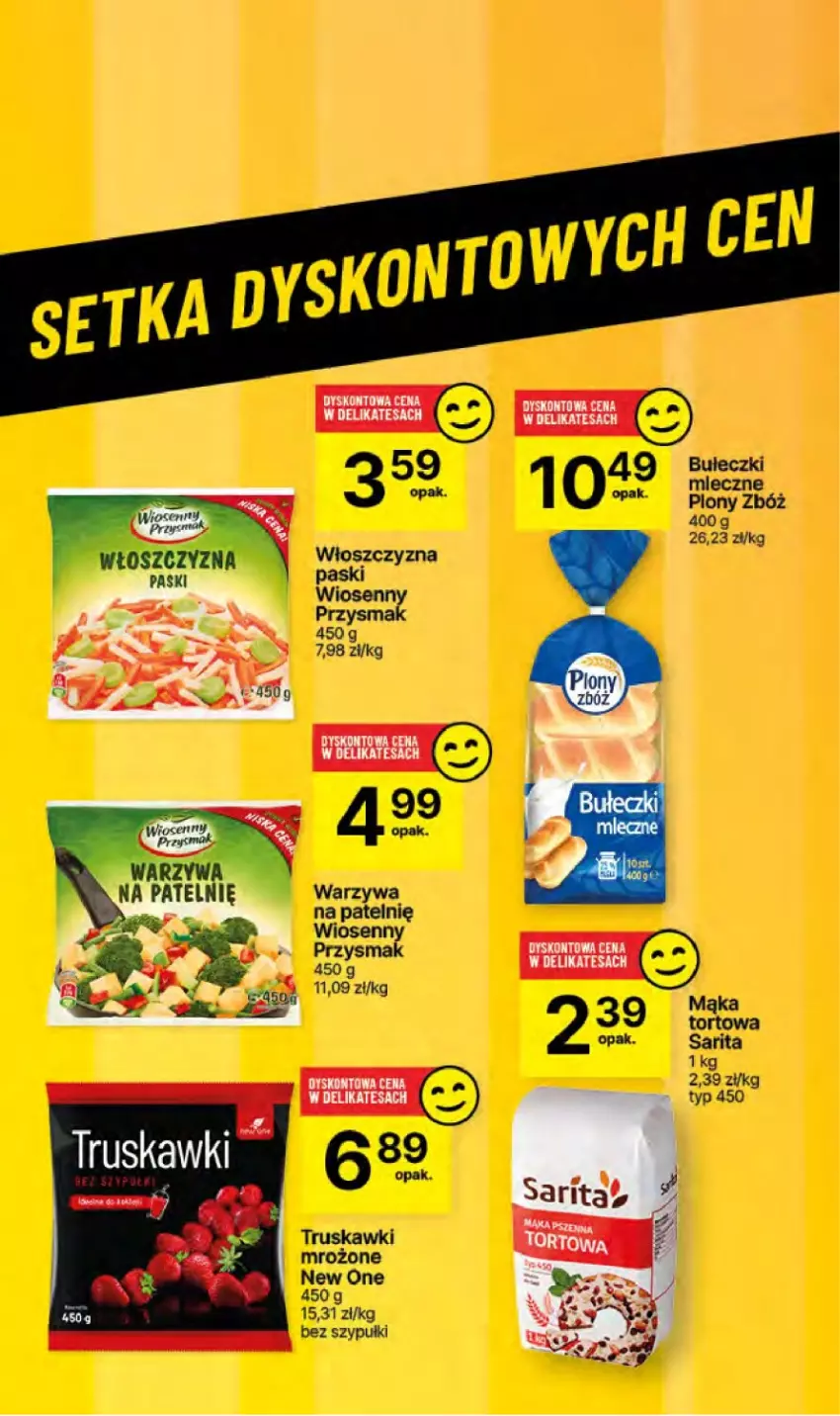 Gazetka promocyjna Delikatesy Centrum - NOWA GAZETKA Delikatesy Centrum od 5 września! 5-11.09.2024 - ważna 05.09 do 11.09.2024 - strona 41 - produkty: Mąka, Sarita, Truskawki, Warzywa