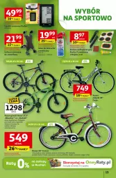 Gazetka promocyjna Auchan - Gazetka 30 Lat Hipermarket Auchan - Gazetka - ważna od 04.04 do 04.04.2026 - strona 15 - produkty: Kierownica, Top, Ser, Por, Rama, Widelec, Klej, Rower, Sport, Waga, Smartfon