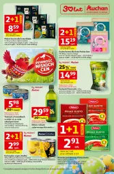 Gazetka promocyjna Auchan - Gazetka 30 Lat Hipermarket Auchan - Gazetka - ważna od 04.04 do 04.04.2026 - strona 29 - produkty: Mokra karma, Sos, Pur, Purina, Kawa, Sheba, Tuńczyk, Oliwa z oliwek, Olej, Sucha karma, Kukurydza, Lisner