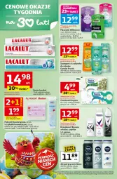 Gazetka promocyjna Auchan - Gazetka 30 Lat Hipermarket Auchan - Gazetka - ważna od 04.04 do 04.04.2026 - strona 30 - produkty: Patyczki kosmetyczne, Fructis, Gin, Rexona, Dezodorant, Pasta do zębów, Lacalut, Chusteczki, Płatki kosmetyczne, Szampon, Garnier, Odżywka, Nivea, Fa