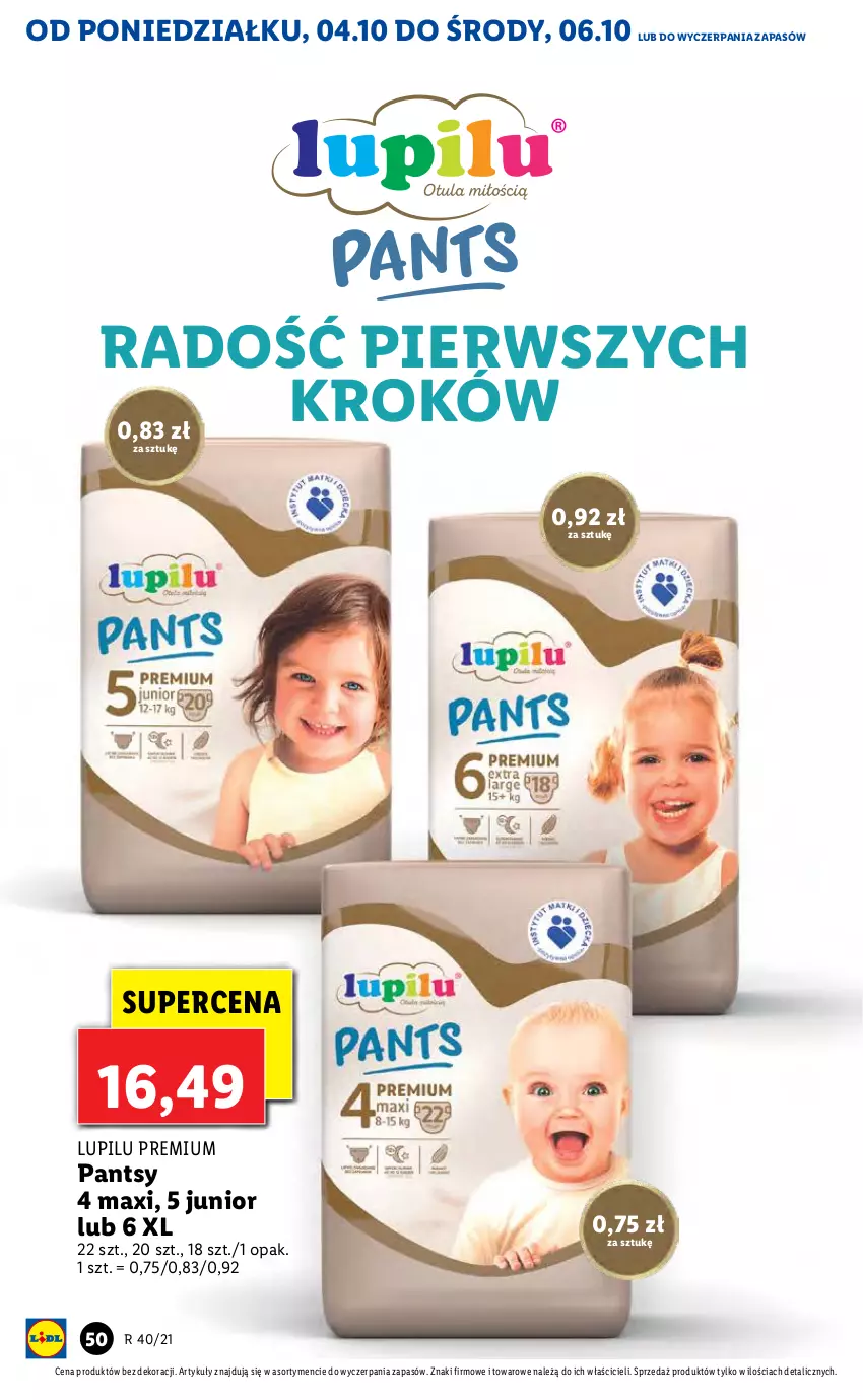 Gazetka promocyjna Lidl - GAZETKA - ważna 04.10 do 06.10.2021 - strona 50