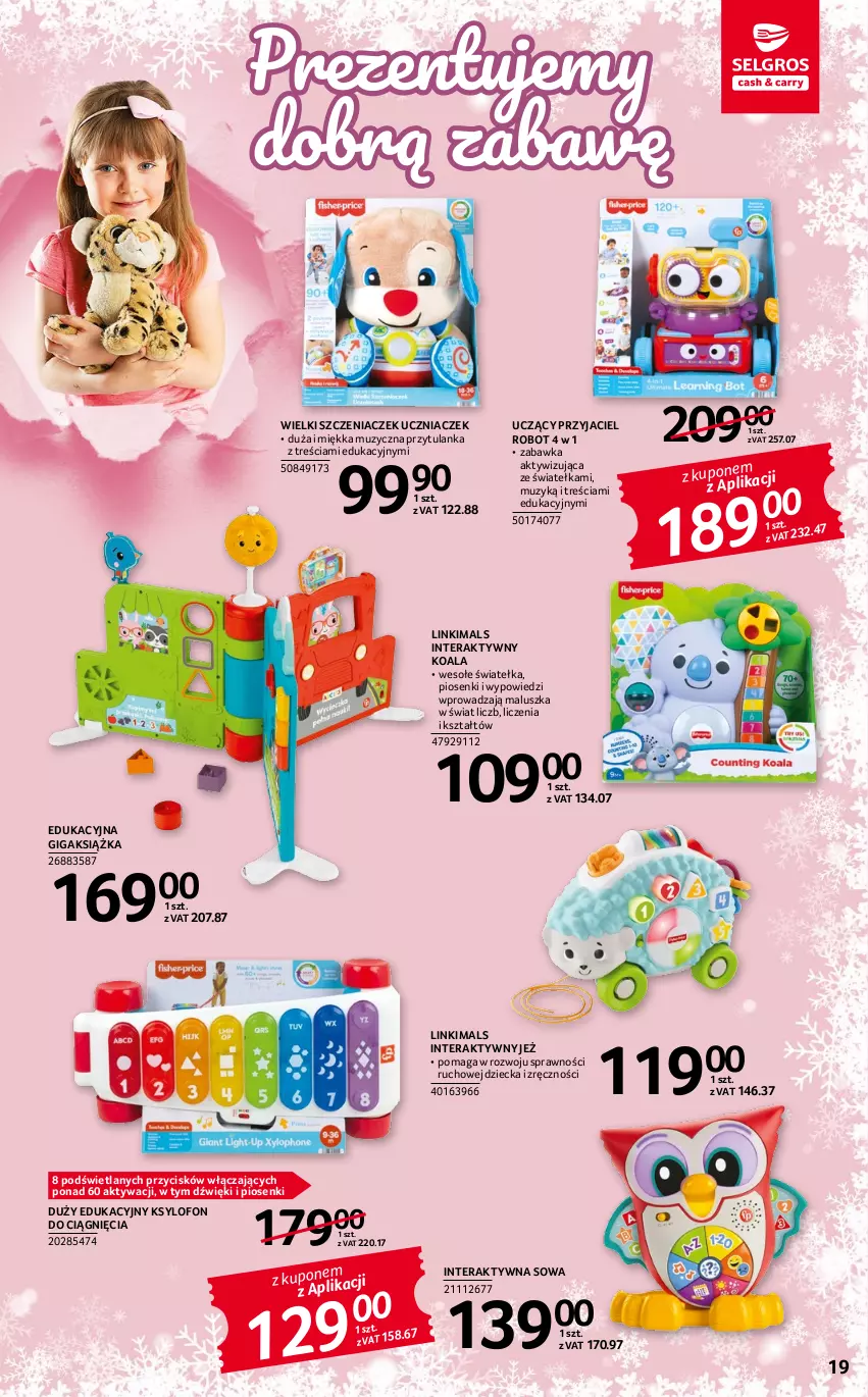 Gazetka promocyjna Selgros - Katalog Zabawki - ważna 22.04 do 31.12.2022 - strona 19 - produkty: Książka, Robot, Szczeniaczek uczniaczek, Tera, Zabawka