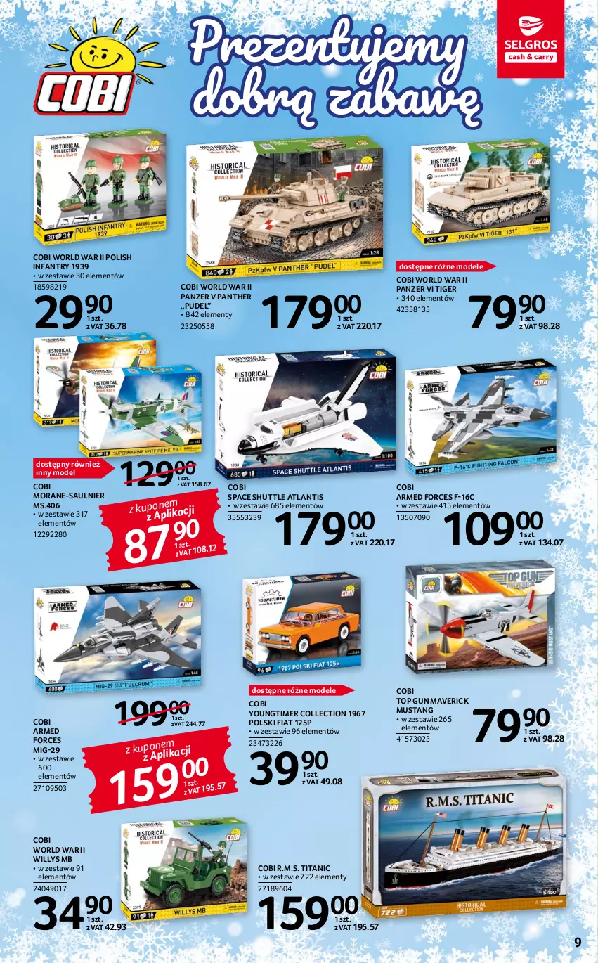 Gazetka promocyjna Selgros - Katalog Zabawki - ważna 22.04 do 31.12.2022 - strona 9 - produkty: Fa, Mus, Tiger, Top, Youngtimer Collection