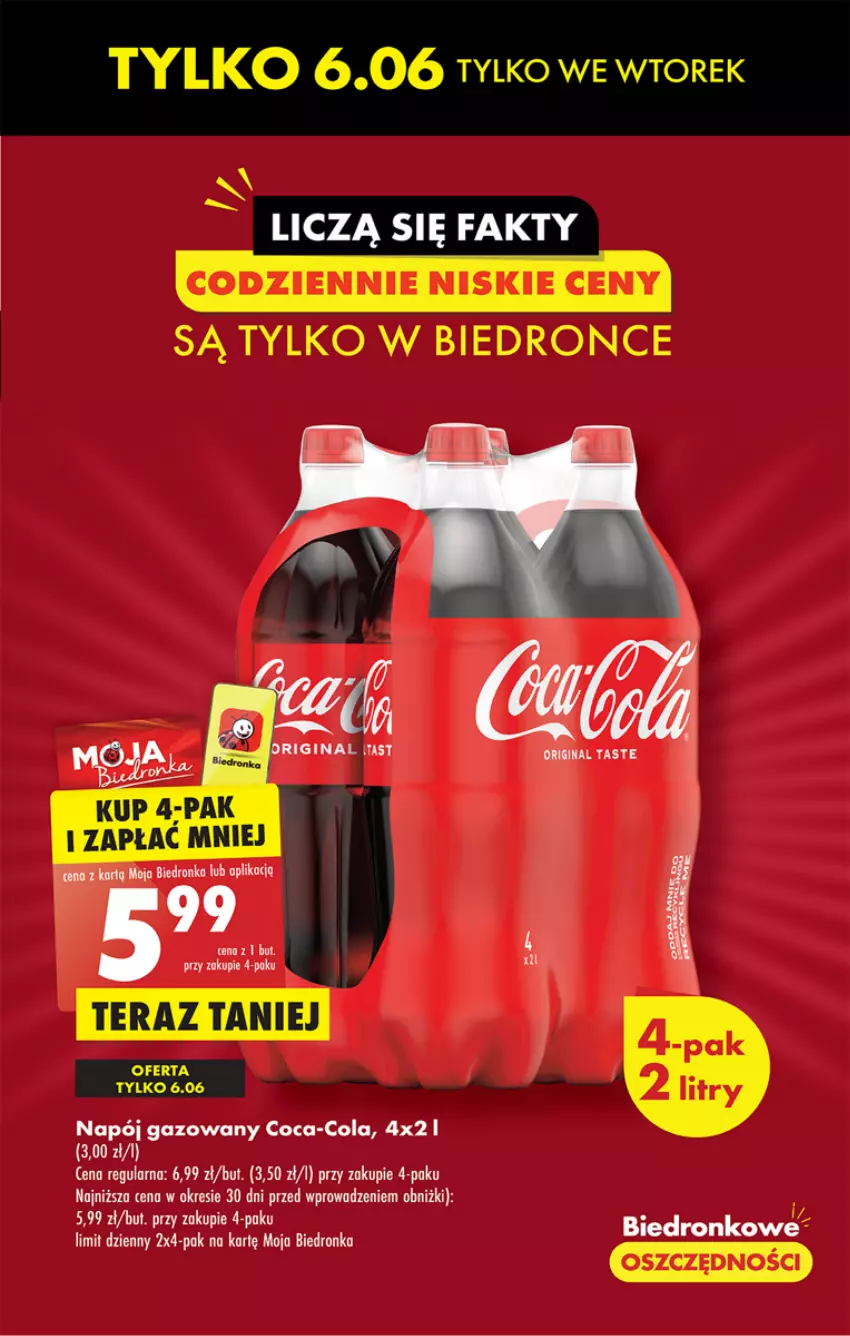 Gazetka promocyjna Biedronka - ważna 05.06 do 10.06.2023 - strona 5 - produkty: Coca-Cola, Dron, Gin, Napój, Napój gazowany