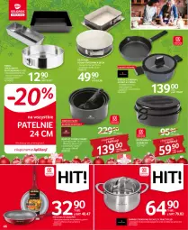 Gazetka promocyjna Selgros - Oferta przemysłowa - Gazetka - ważna od 14.12 do 14.12.2022 - strona 46 - produkty: Tortownica, Garnek, Garnek z pokrywą, Patelnia, Rondel, Fa