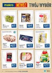 Gazetka promocyjna Makro - Najlepsze oferty - Gazetka - ważna od 30.04 do 30.04.2023 - strona 2 - produkty: Kurczak, Glazura, Mieszanka studencka, Winogrona, Kalmar, Wino, Lazur, Kalmary