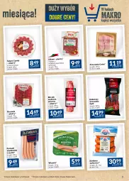 Gazetka promocyjna Makro - Najlepsze oferty - Gazetka - ważna od 30.04 do 30.04.2023 - strona 3 - produkty: Salami, Parówki, Bresaola, Prosciutto, Boczek, Kabanos, Kiełbasa