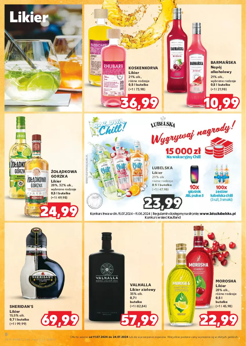 Gazetka promocyjna Kaufland - Barek Kauflandu - ważna 11.07 do 24.07.2024 - strona 8 - produkty: Likier, Napój