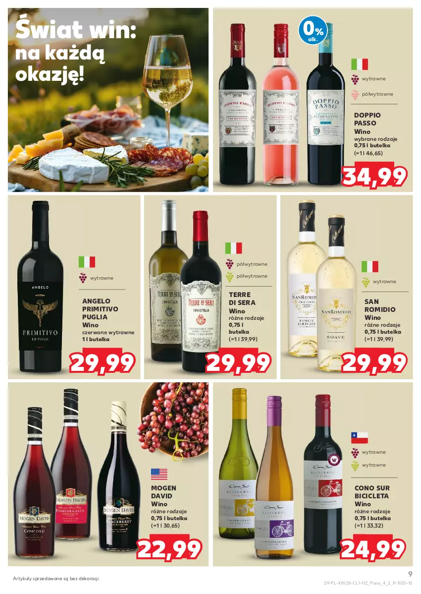 Gazetka promocyjna Kaufland - Barek Kauflandu - ważna 11.07 do 24.07.2024 - strona 9 - produkty: BIC, Mogen David, Ser, Wino