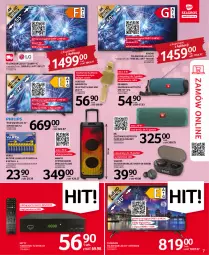 Gazetka promocyjna Selgros - Oferta przemysłowa - Gazetka - ważna od 31.12 do 31.12.2022 - strona 7 - produkty: JBL, Gry, Słuchawki, Głośnik, Mikrofon, Varta, Głośnik bluetooth, Thomson, Słuchawki bluetooth, Android TV, Telewizor, Manta, Smart tv