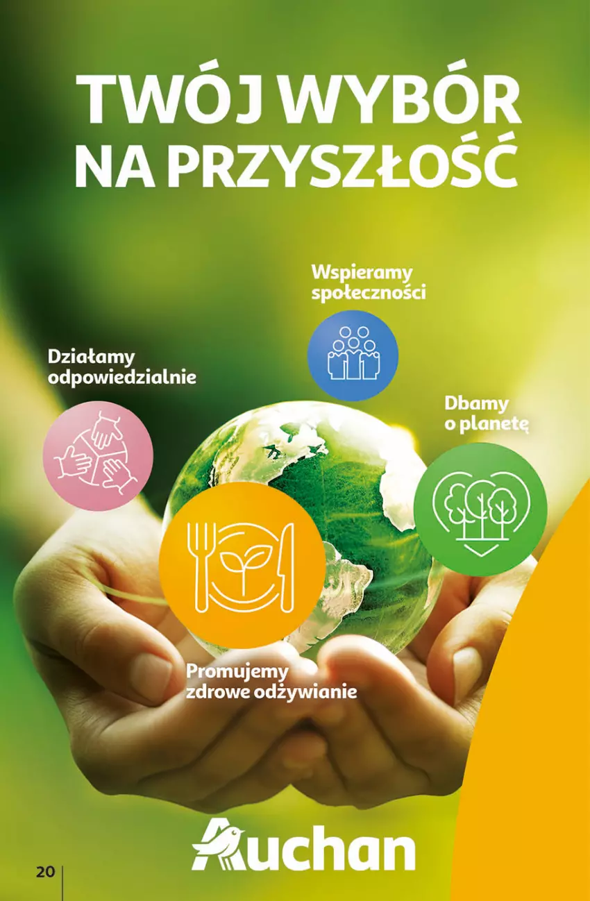 Gazetka promocyjna Auchan - Gazetka Ceny w dół Część 1 Hipermarket Auchan - ważna 03.01 do 10.01.2024 - strona 20