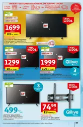 Gazetka promocyjna Auchan - Gazetka Ceny w dół Część 1 Hipermarket Auchan - Gazetka - ważna od 10.01 do 10.01.2024 - strona 39 - produkty: LED TV, Kosz, HD ready, LG