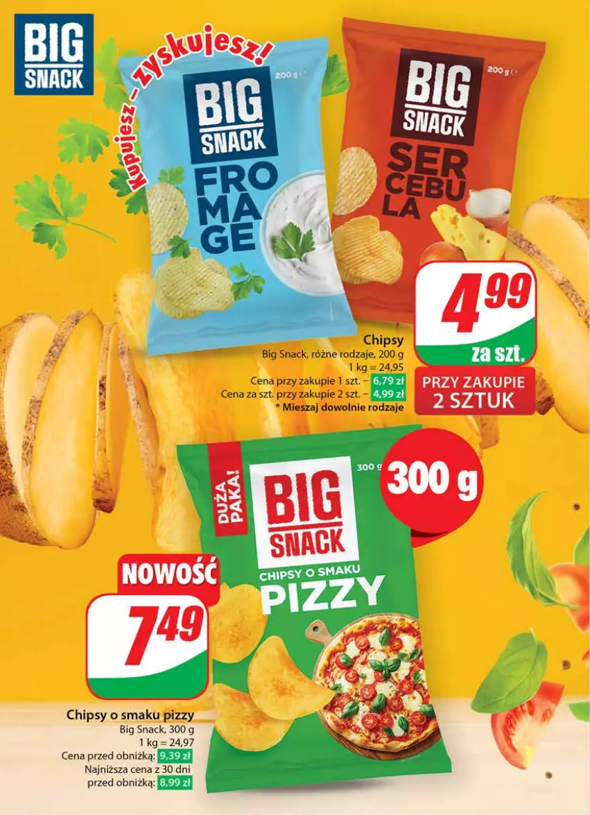 Gazetka promocyjna Dino - Gazetka 25 / 2024 - ważna 19.06 do 25.06.2024 - strona 52 - produkty: Chipsy