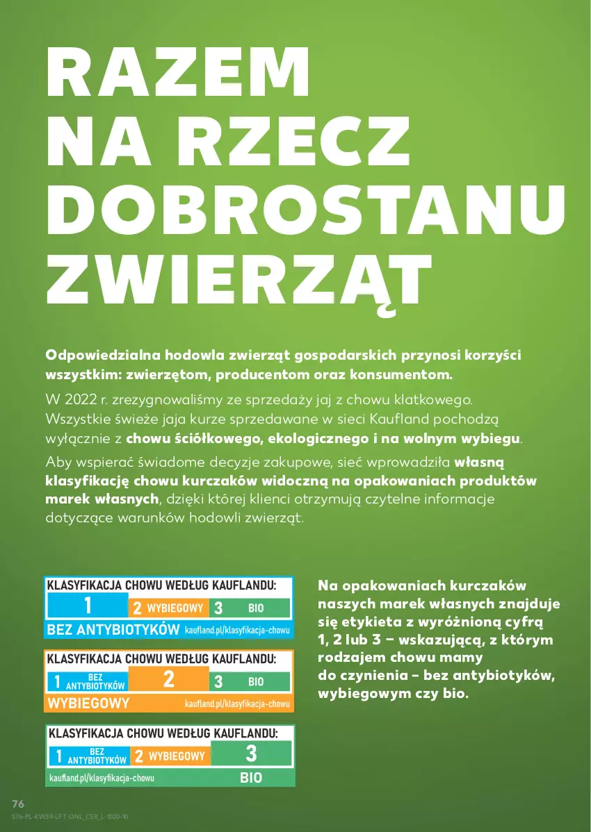 Gazetka promocyjna Kaufland - Gazetka tygodnia - ważna 26.09 do 02.10.2024 - strona 76 - produkty: Jaja, Kurczak