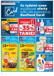 Gazetka promocyjna Kaufland - Gazetka tygodnia - Gazetka - ważna od 02.10 do 02.10.2024 - strona 28 - produkty: Płyn do prania, Pierogi, Gra, Bulion, Winiary, Lion, Napój izotoniczny, Oshee, Ariel, Waga, Napój, Knorr, Dania gotowe