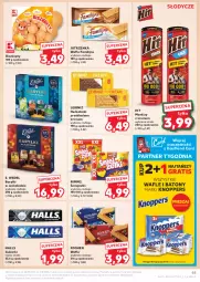 Gazetka promocyjna Kaufland - Gazetka tygodnia - Gazetka - ważna od 02.10 do 02.10.2024 - strona 65 - produkty: Gra, Cukier, Jutrzenka, Wafle, Herbatniki, Baton, Knoppers, E. Wedel, Cukierki, Waga, Halls, Biszkopty, Nimm2, Baryłki, Fa