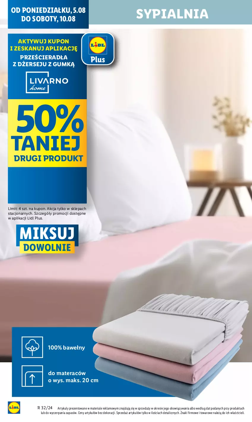 Gazetka promocyjna Lidl - GAZETKA - ważna 05.08 do 07.08.2024 - strona 12 - produkty: Materac, Sypialnia, Tera