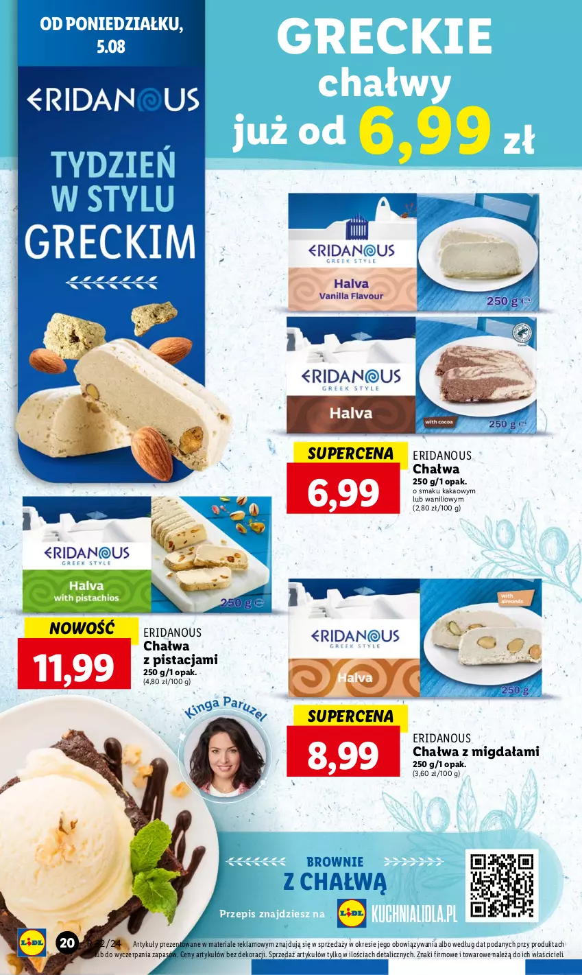 Gazetka promocyjna Lidl - GAZETKA - ważna 05.08 do 07.08.2024 - strona 22 - produkty: Brownie, Chałwa, Kakao