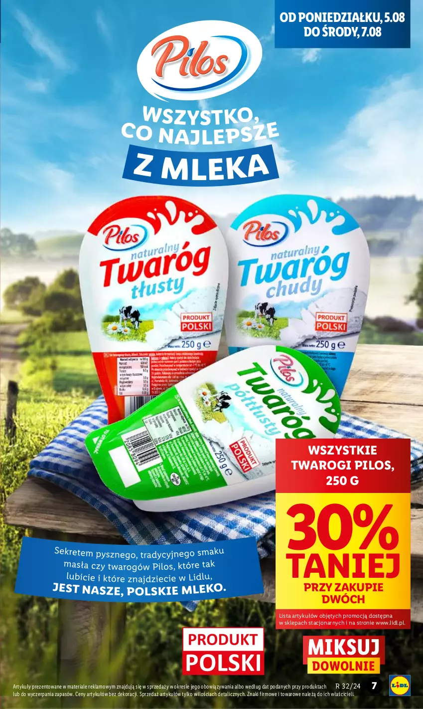 Gazetka promocyjna Lidl - GAZETKA - ważna 05.08 do 07.08.2024 - strona 7 - produkty: Pilos