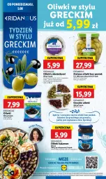 Gazetka promocyjna Lidl - GAZETKA - Gazetka - ważna od 07.08 do 07.08.2024 - strona 20 - produkty: Ser, Oliwki, Stek, Talerz, Feta