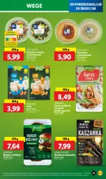 Gazetka promocyjna Lidl - GAZETKA - Gazetka - ważna od 07.08 do 07.08.2024 - strona 35 - produkty: Sałatka, Hummus, Mus, Tofu, Sałat, Burger, Kaszanka, Groch, Kasza, Gyros