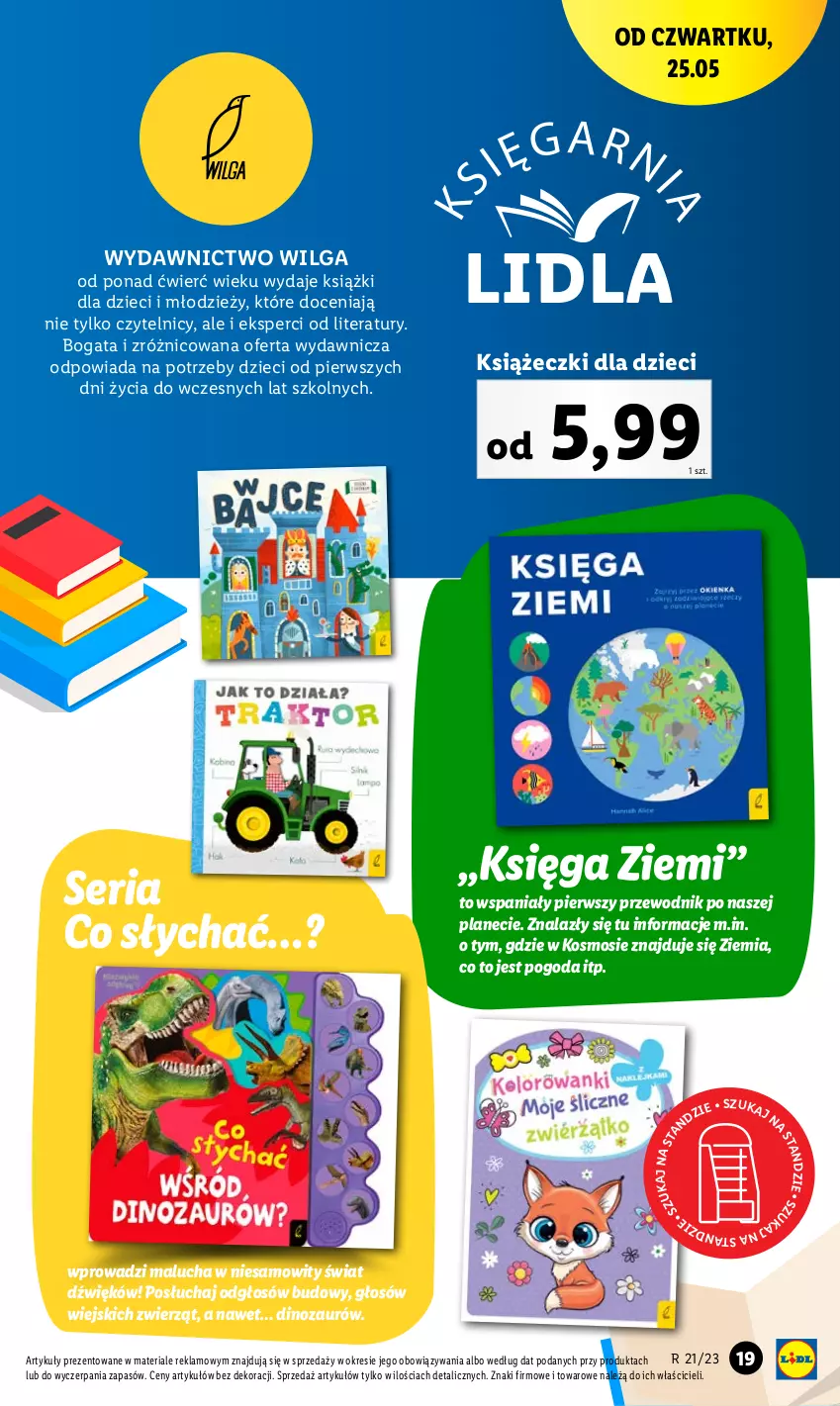 Gazetka promocyjna Lidl - GAZETKA - ważna 22.05 do 27.05.2023 - strona 21 - produkty: Dinozaur, Dzieci, LG, O nas, Przewodnik, Ser, Tera