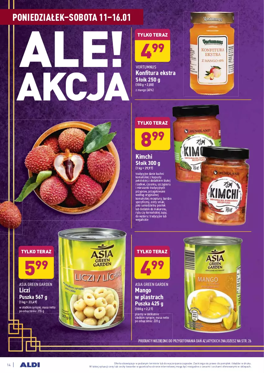 Gazetka promocyjna Aldi - ALE! CENA - ważna 11.01 do 16.01.2021 - strona 14