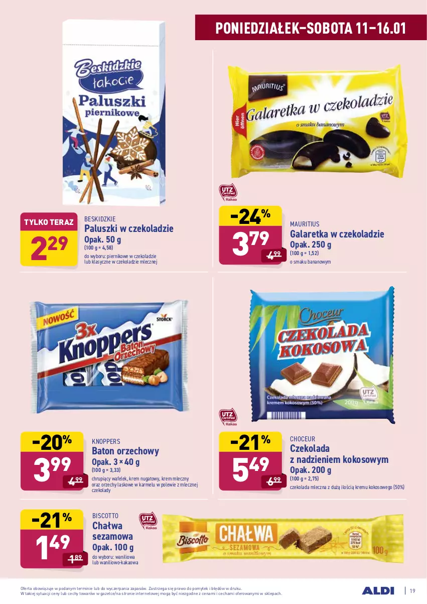 Gazetka promocyjna Aldi - ALE! CENA - ważna 11.01 do 16.01.2021 - strona 19