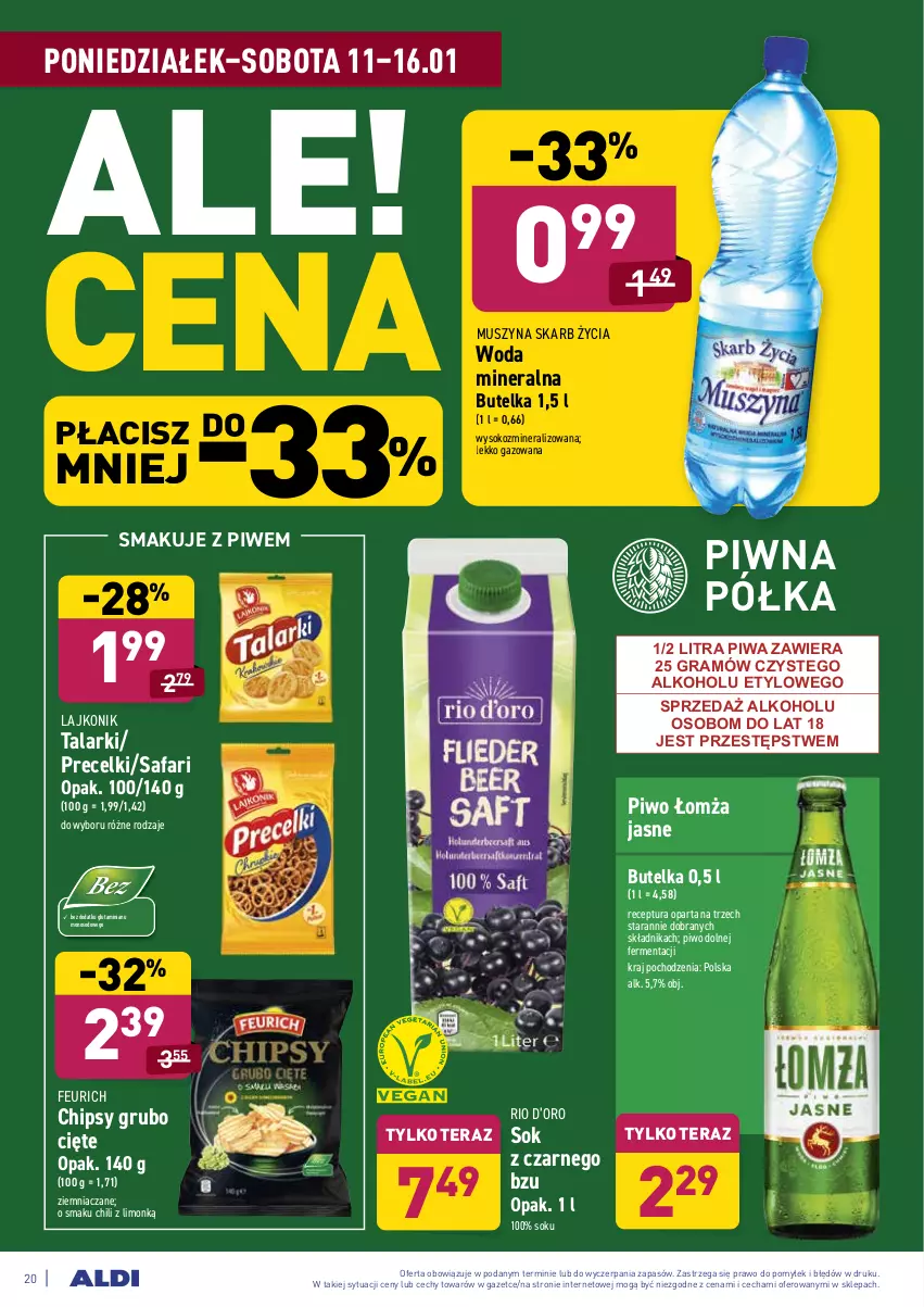 Gazetka promocyjna Aldi - ALE! CENA - ważna 11.01 do 16.01.2021 - strona 20