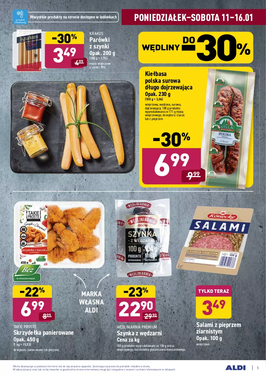 Gazetka promocyjna Aldi - ALE! CENA - ważna 11.01 do 16.01.2021 - strona 5