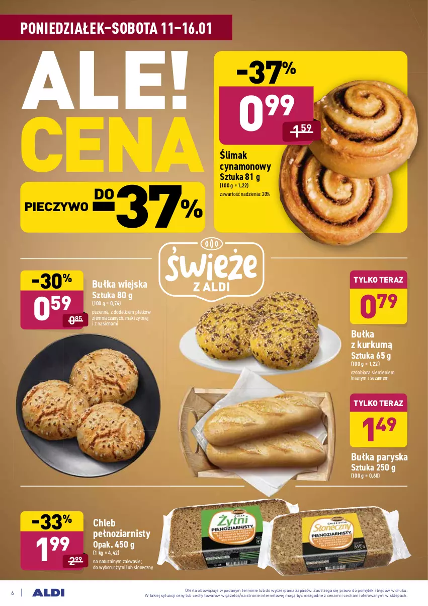 Gazetka promocyjna Aldi - ALE! CENA - ważna 11.01 do 16.01.2021 - strona 6