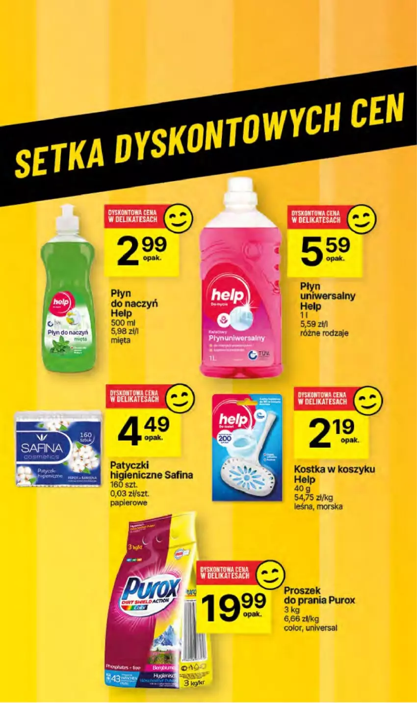 Gazetka promocyjna Delikatesy Centrum - NOWA GAZETKA Delikatesy Centrum od 8 sierpnia! 8-14.08.2024 - ważna 08.08 do 14.08.2024 - strona 46 - produkty: Kosz, Mięta, Papier, Proszek do prania, Pur