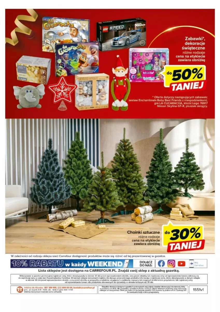 Gazetka promocyjna Carrefour - ważna 18.12 do 23.12.2023 - strona 17 - produkty: Por, Rosie