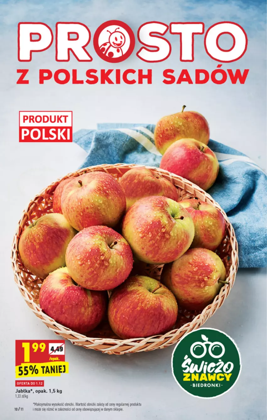 Gazetka promocyjna Biedronka - W tym tygodniu - ważna 29.11 do 04.12.2021 - strona 10 - produkty: Dron, Jabłka